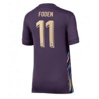 England Phil Foden #11 Bortatröja Kvinnor EM 2024 Korta ärmar